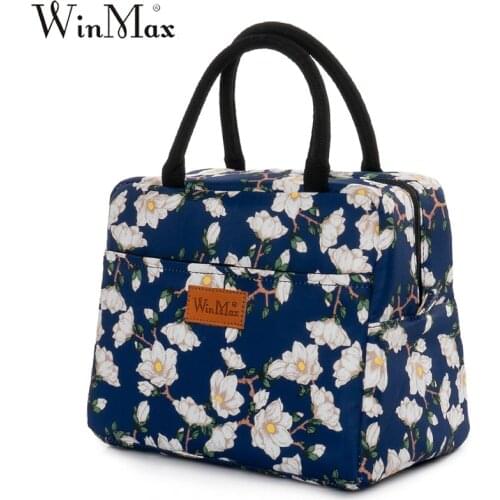 Winmax 1-2 Person Insulation Thermal Lunch Bag Large Waterproof Office Food Fruit Organizer School Lunch Box Family Cooler Bag