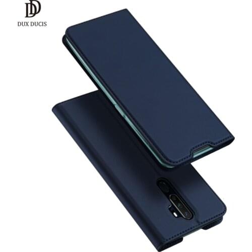 For Oppo A9 2020 Case 6.5 inch DUX DUCIS Skin Pro Series Flip Wallet Leather Case for Oppo A5 2020 Cover Card Slot Accessories