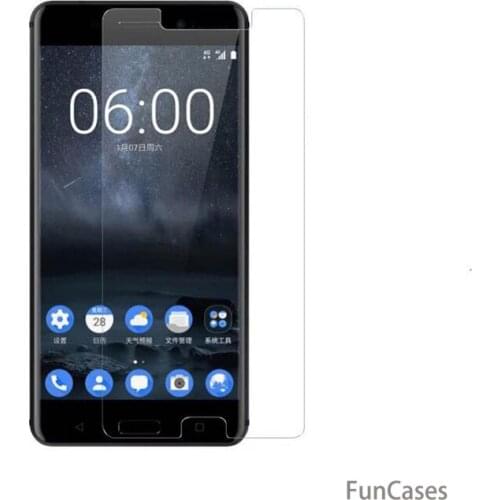 Tempered Glass Screen Protector for Nokia 1 2 3 5 6.1 6 2018 7 7 Plus 8 Sirocco Nokia7 Nokia6 Front Clear Protective Glass Film
