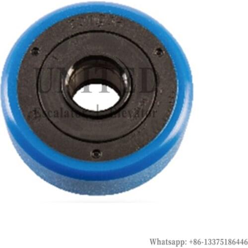 10pcs Escalator Step Chain Roller Blue OD70mm W25mm 6204-2RS