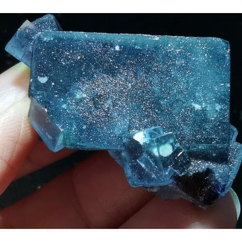 17gFluorite Crystal mineral stone decoration wheel vein healing energy geology teaching specimen CRYSTAL QUARTZ GEM