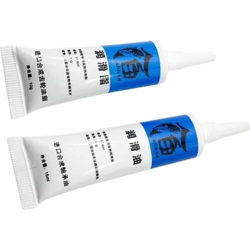 2Pcs Fishing Lubricanting Reel Metal Bearing Oil Grease Maintenance Supplies for Fishing Accessories equipment