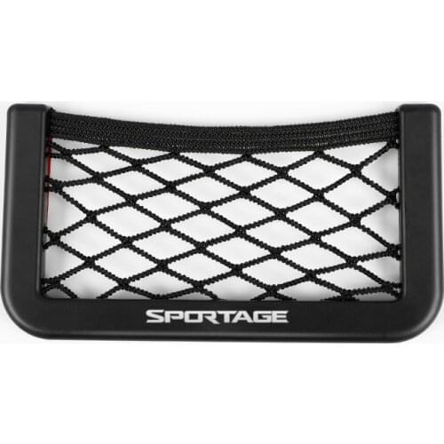 Car Storage Net Bag Phone Holder Pocket Organizer for KIA Sportage Accessories