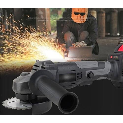 3 Speed 100mm/125mm Brushless Electric Angle Grinder Grinding Machine Cordless Woodworking Power Tool For 288v Battery Us/Uk/Eu