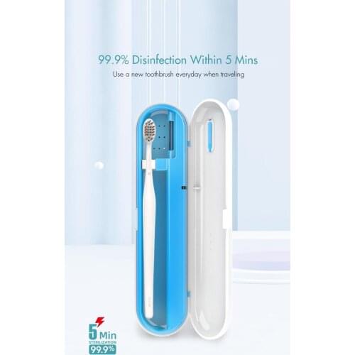 ESTERILUV. By tacepilloss teeth with ultraviolet By disinfection. Cash Box Portable with UVC light sterilization