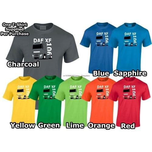 Lumipix DAF XF 106 Mens Lorry Truck T-Shirt