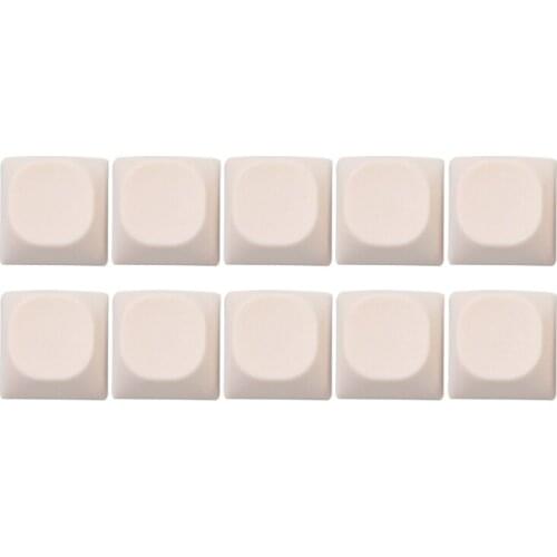 H7JF Key Without Printing Compatible with Gaming Mechanical Keyboard, MA PBT Keyboard Keycap Kit (10Pcs/Set)