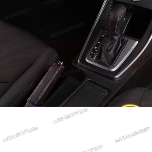 Lsrtw2017 cowl leather car gear lever cover for honda accord 2018 2019 2020 10 x accord shift knob