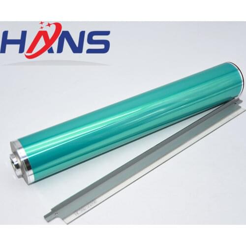 1sets new C6500 Drum Cleaning Blade+Long Life Original Color OPC Drum DU102 DU104 for Konica Monilta Pro C5500 C5501 C6501