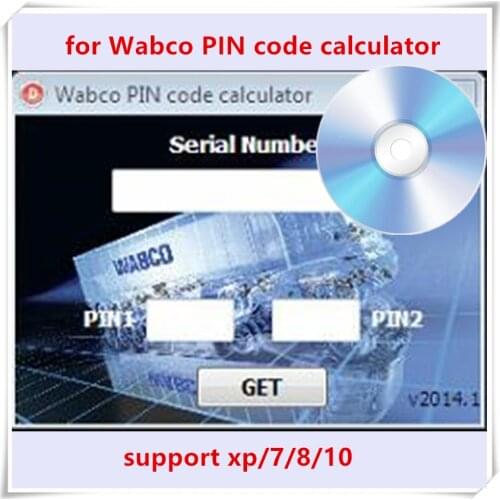 Hot Sell for Wabco PIN Code Calculator PIN1/PIN2 Activator Keygen Diagnostic Software send by link