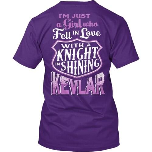 Men T Shirt Police Wives Shirt - Knight In Kevlar Women tshirt