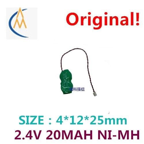 NI MH buckle type nickel metal hydride rechargeable batteries/buttons 40 mah 2.4 V belt fuses backup with one word