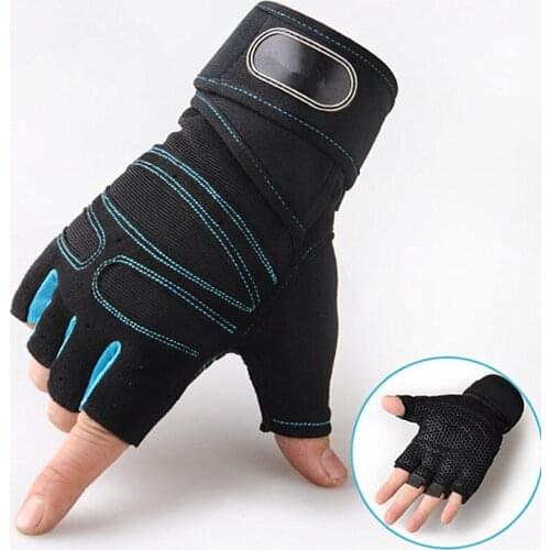 2021 Gym Gloves Fitness Weight Lifting Gloves Bodybuilding Training Sports Exercise Sport Workout Glove for Men Women M/L/XL