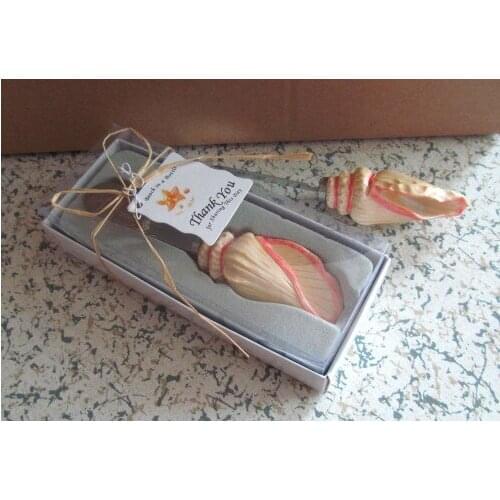 Beach wedding Practical Ocean themed wedding Decoration gift of Sea Shell Wedding Spreader Favors For Party and event favors