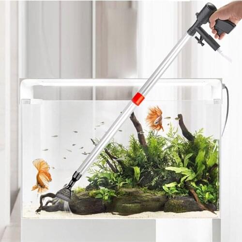 Pneumatic Aquarium Water Change Pump Cleaning Tools Water Changer Cleaner Siphon for emi-automatic Fish Tank Water change pipe