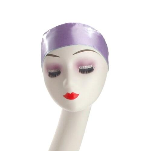 Blank Stock 18Colors Edge Scarfs Virgin Hair Extensions Wrapping Head Bands Women Human Hair Forehead Wraps Headband