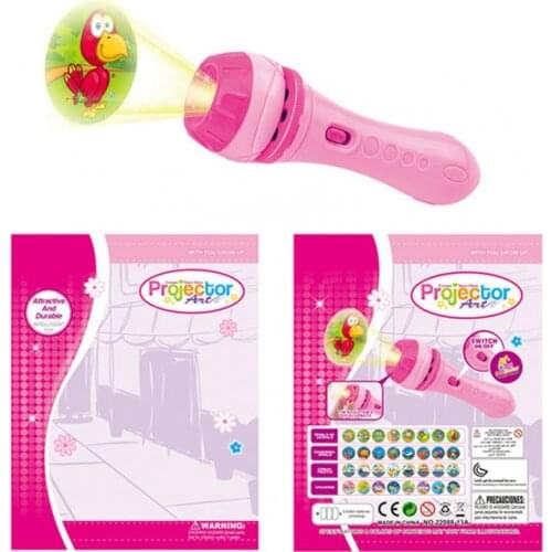 Storytelling Projector Flashlight Childrens Early Education Bedtime Rotate Focus Projection Science And Education Toys