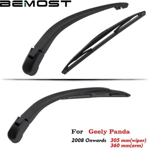 BEMOST Car Rear Wiper Arm Blade Rubber For Geely Panda 305MM Hatchback 2008 2009 2010 2011 2012 2013 2014 2015 2016 2017 2018