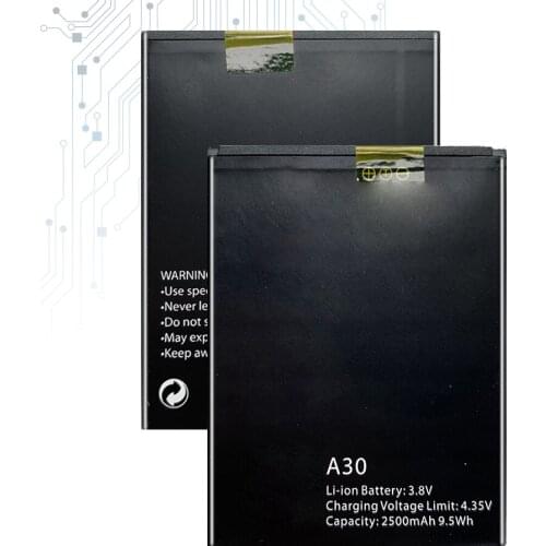 2500Mah Replacement Battery for Blackview A30 Mobile Phone