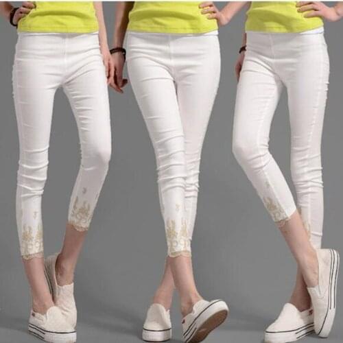 Womens Clothing 2018 Slim Pants Female Summer Pants Women Female Leggings Women Thin Pants