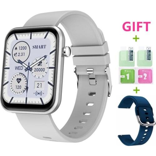 2021 Women Smart Watch Men 1.69" Heart Rate Sleep Monitoring Waterproof Fitness Bracelet Sport Smartwatch for Android iOS Xiaomi