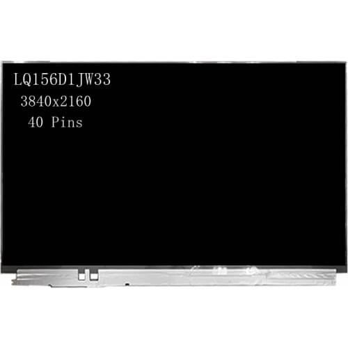 15.6" UHD 4K LQ156D1JW33 LCD Display Screen For Dell XPS 15 9560 9550 Non-Touch 3840X2160 Matrix EDP 40 Pins