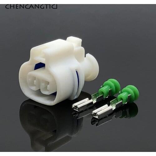 2 Sets 2 Pin Way Automotive Wiper Spray Motor Socket Plug Waterptoof Connector For Dongfeng Fengxing Motor Cars MG640795-5