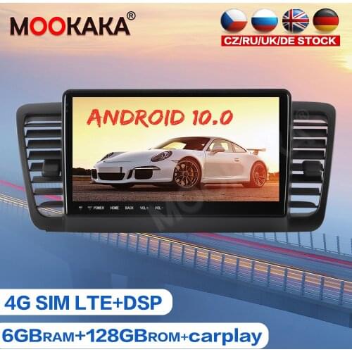 For Subaru Legacy Outback Android 10.0 6GB+128GB Car Multimedia Player GPS Navigation Auto Radio Audio Stereo Recorder Head Unit