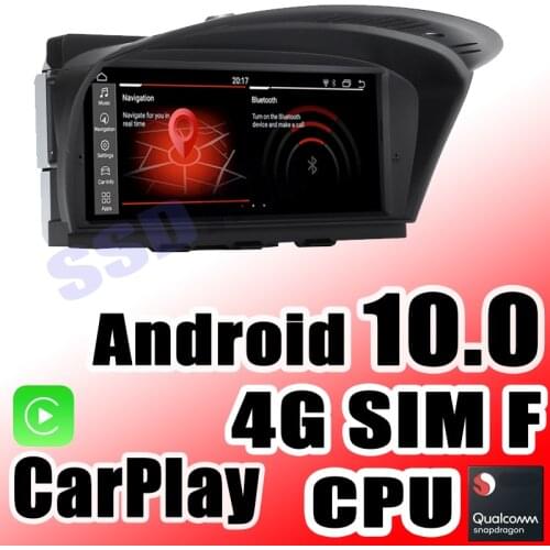 Car Navi GPS Navigation Android 10 For BMW 5 E60 E61 M5 S85 CCC CIC Big Screen Audio iDrive Carplay Multimedia Stereo System