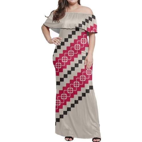 Binienty Off-the-shoulder Summer Dresses