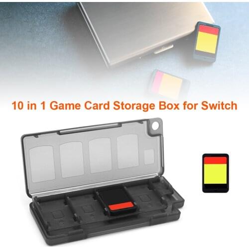 10 in 1 Game Card Case Portable Protector Storage Box Card Holder for Nintendo Switch Console Games Accessories
