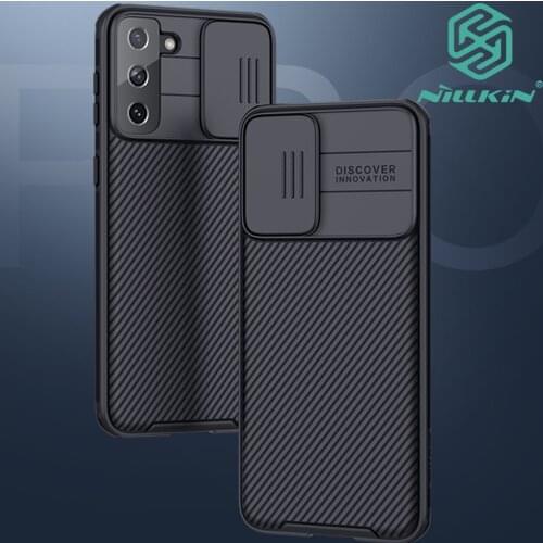 Nillkin Camera Len Cover For Samsung Galaxy S21 Ultra S21+ Lens Protection Case For S21 Plus CamShield Slide