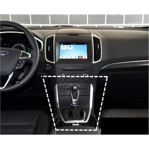 For Ford EDGE U Type Central Control Gear Shifting Decorative Strip 2015-19 Year