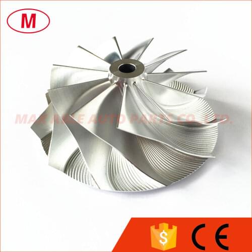 GTX3076 Racing High Performance Turbo Billet compressor wheel 58.00/76.13mm 11+0 blades for 803713-0001/700177-0042 Turbo CHRA