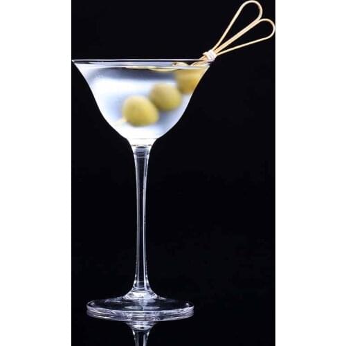 Kimura Series Lead-Free Crystal Cocktail Glasses Flying Saucer Dry Martini Glass Goblet Juice Glass