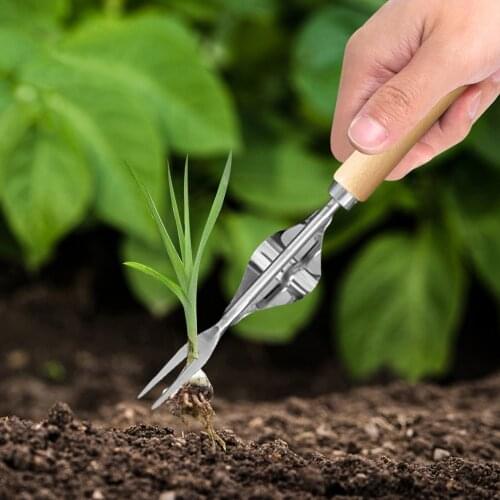 Garden Weeder Tool Hand Weeder Non-Slip Premium Gardening Tool for Garden Yard Lawn Farm JDH88