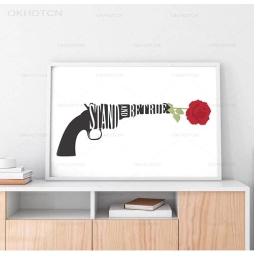 Dark Tower Series Books Painting Canvas Prints Stephen King Literature Wall Art Pictures Study Creative Poster Study Home Decor