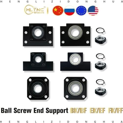 BK10 BF10 BK12 BF12 BK15 BF15 BK20 BF20 FK10 FF10 FK12 FF12 FK15 FF15 EK10 EK12 SFU1204 SFU1605 SFU2005 Ball Screw End Support