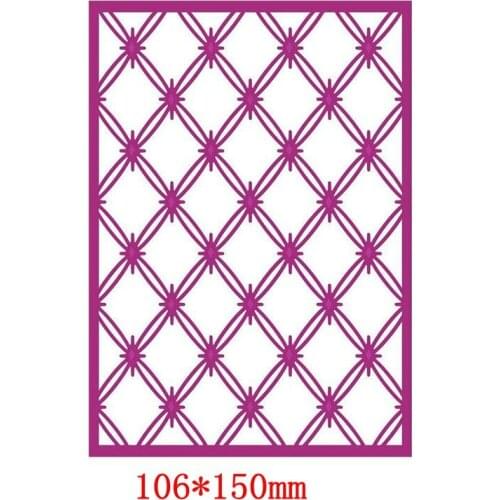 Basic Grid Layer Frame Metal Cutting Dies Stencils for DIY Scrapbooking Photo Album Decorative Embossing Paper Cards Crafts Die