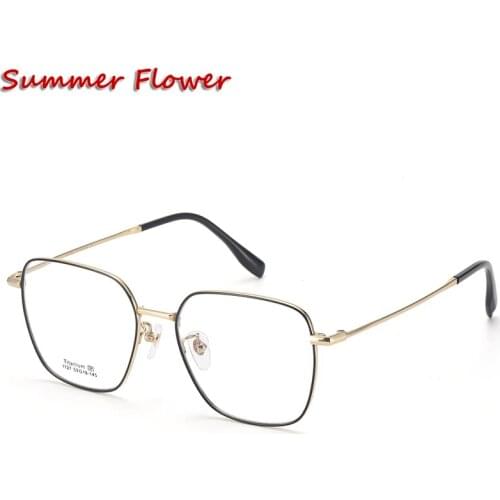 Fashion Designer Pure Titanium Eyeglasses Men Prescription Glasses Frame for Women Designer Spectacles Sunglasses Frame