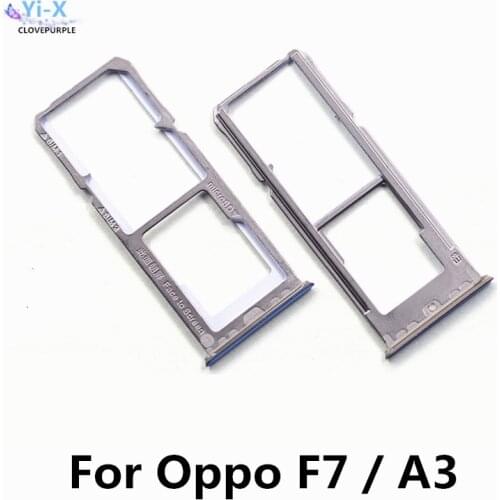 New Micro SIM Card Tray Slot Holder SIM Slot For Oppo F7 / Oppo A3