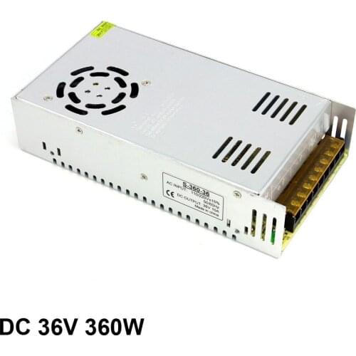 Dc Voltage Regulation 36V 5A 7A 10A Led Switch Mode Power Supply 360W for Led Strip Display