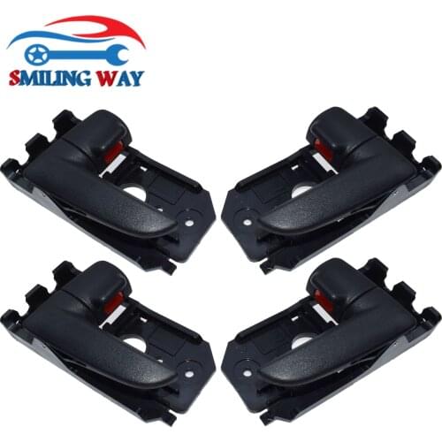 SMILING WAY# Interior Inside Door Handle For Kia Spectra Spectra5 2004 2005 2006 2007 2008 2009 2.0L Front or Rear Left Right
