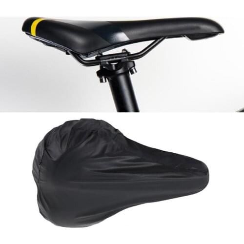 Waterproof Windproof Dustproof Bicycle Saddle Cover Bike Seat Rain Cover Protective Cushion for Mountain Bike Cycling Riding
