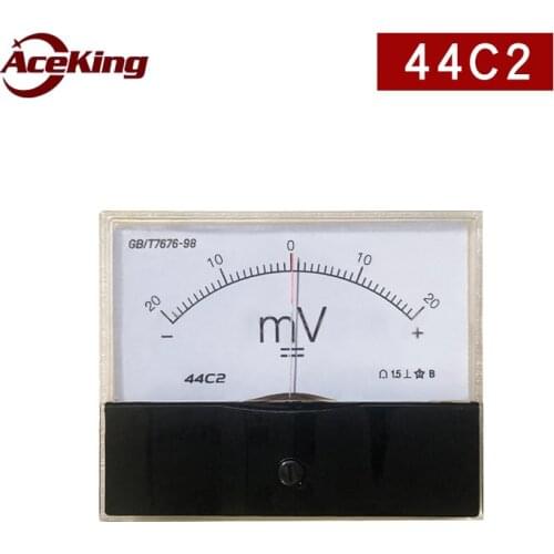 44c2 DC plus and minus 20mV ± 25mV 50mV 100mV 200mV 500mv voltmeter MV 44c1