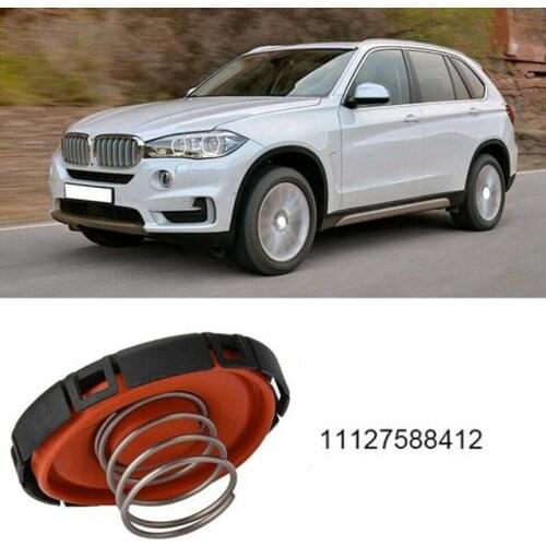 2X 11127588412 PCV Valve Cover with Membrane and Spring for F30 F10 X3 X5 X6 N20 Engine
