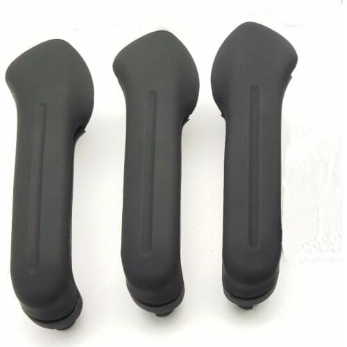 A Set 3PCS Black Inner Door Handle Free Shipping For Volkswagen Jetta Bora Golf 4 Interior Handle for VW Handle Inner Armrest
