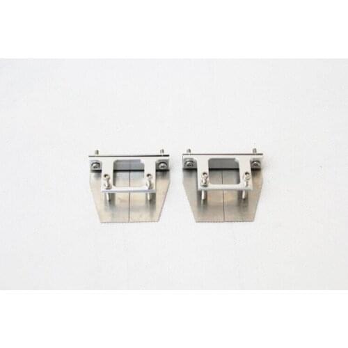 Free Shipping 1 Pair Stern Trimming Flap Pressurised Water Plate 48*58mm For E36 Sword RC Boat Spare Part For 80-120cm O Boat