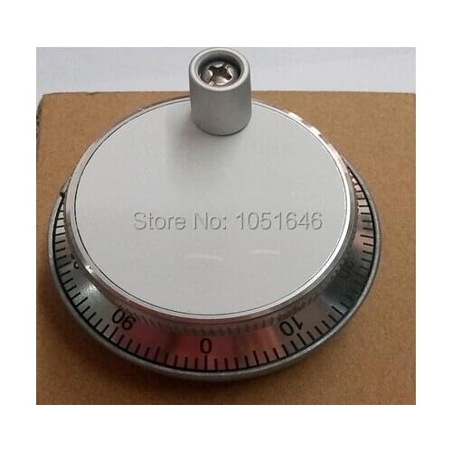 Free shipping Diameter 60mm 12V 25pulse CNC pulser hand wheel handle kit Manual Pulse Generator for CNC machine, rotary encoder