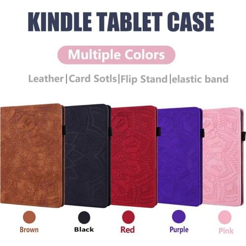 Tablet Case for Amazon Kindle Fire Paperwhite 1 2 3 4 HD8 2015 2016 2018 2020 HD10 2017 2019 HD 2020 Cover Case Card Pocket